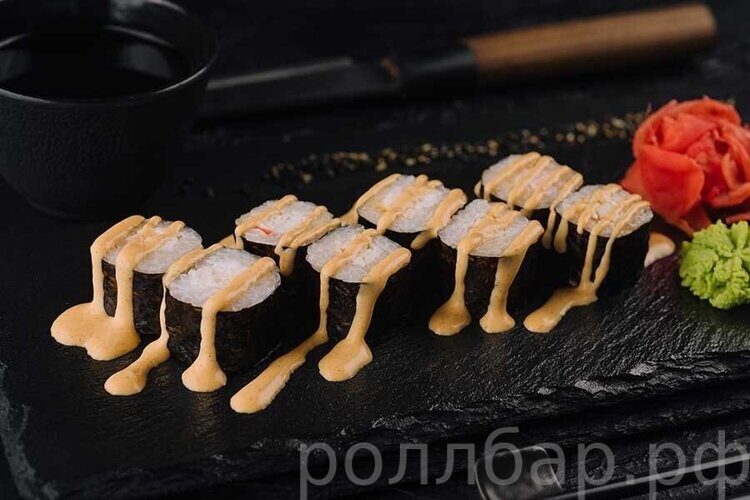 РОЛЛ НОРИМАКИ С КРАБОМ СПАЙСИ